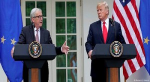  توافق اقتصادی ترامپ ، یونکر و کاهش خطر جنگ تجاری میان آمریکا و اتحادیه اروپا